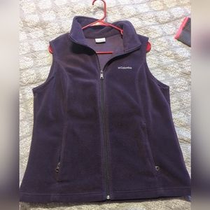 Women's Columbia fleece vest